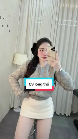 Cv lông thỏ #vairal #thoitrangnuhottrend #xuanmocreview #xuhuongtiktok 