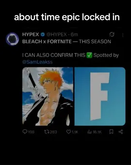 bleach is lwk one of my favorite series and i would love to play as ichigo in this game i just hope they dont fumble it or make it some car decals or smth id lwk be disappointed 😭 #fortnite #bleach #fypシ゚viral #fyp #xyzbca 