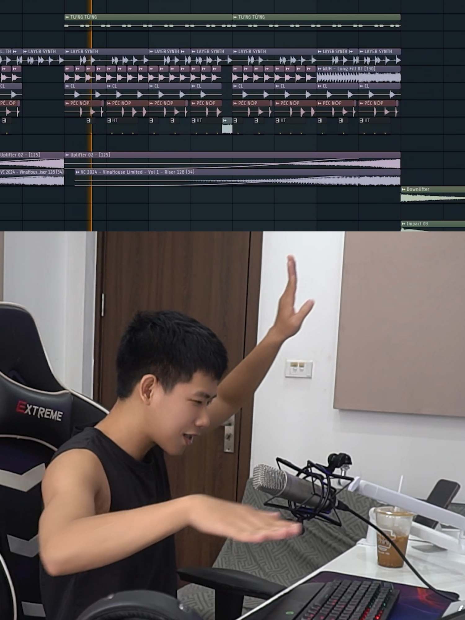 Đang làm nhạc thì bí intro p32#belinh #xuhuong #remix #vinahouse #introdj #dj