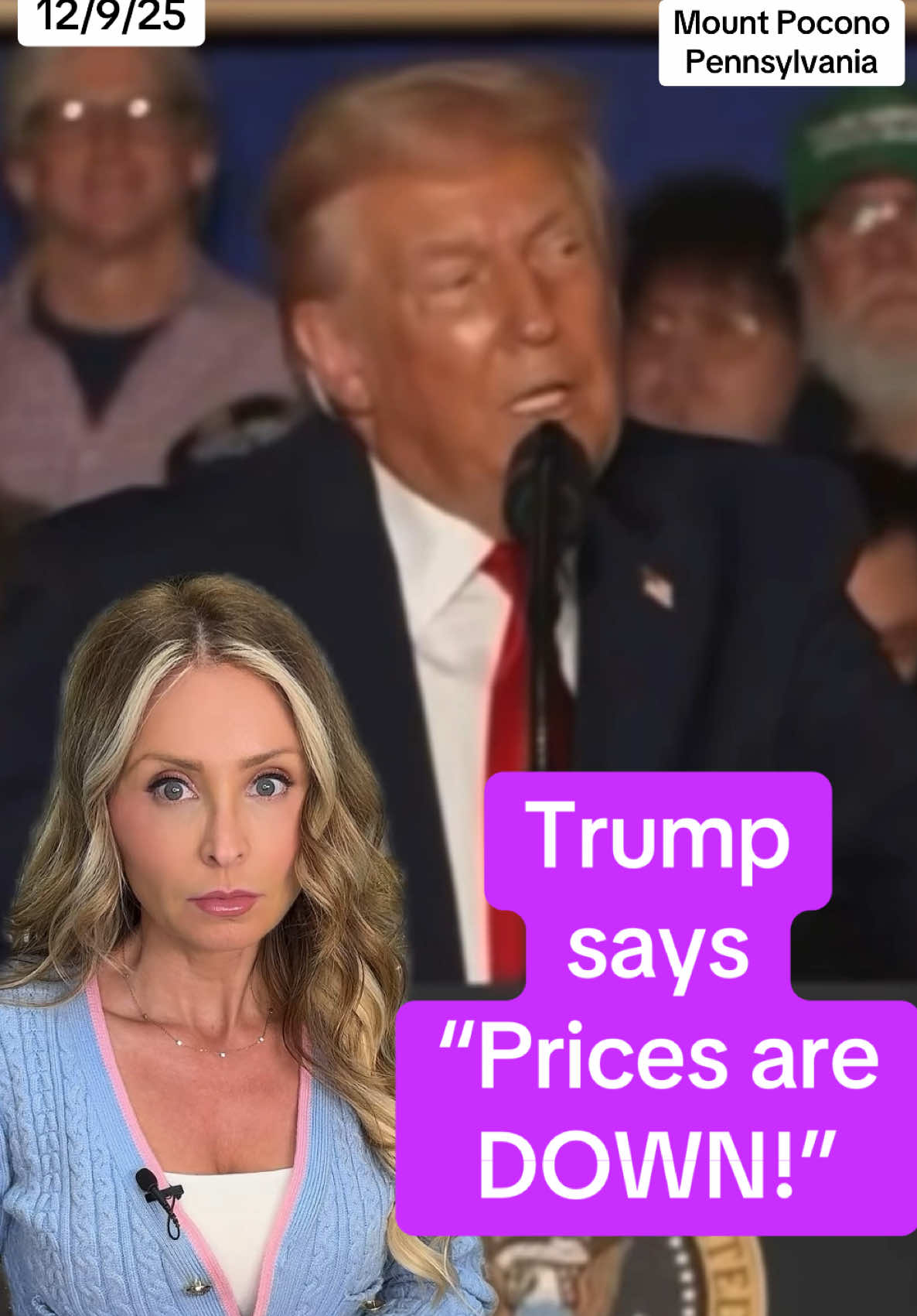 #presidenttrump #affordability #wages President Trump doubles down on his claim that the affordability crisis is a “hoax”. Trump says inflation is “crushed” “wages are up” and “prices are down”. This video shares the facts. 
