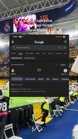 Madrid vs City🔥 Champions #fyppppppppppppppppppppppp #madridvscity #halamadrid #madrid #vamos 