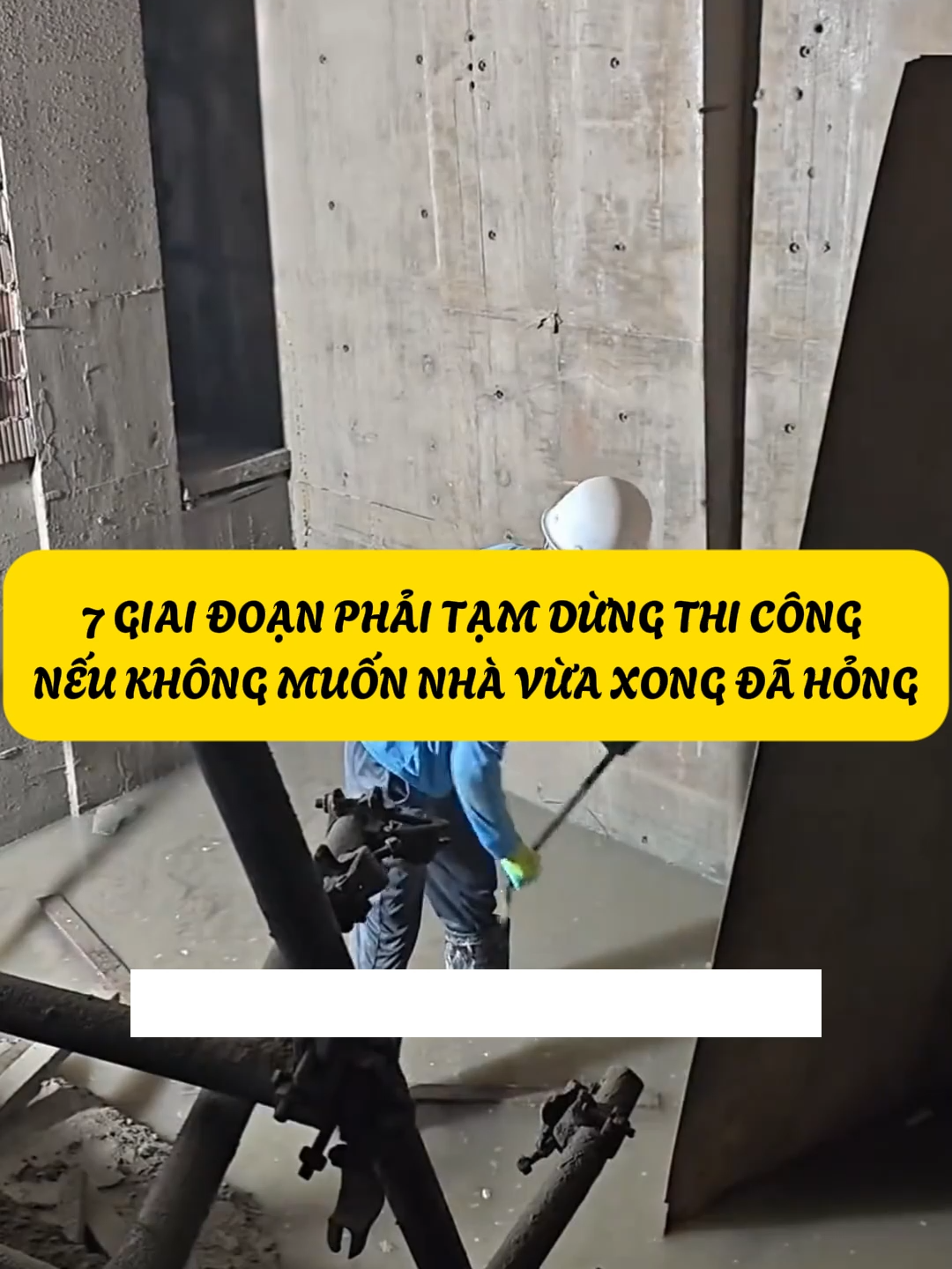 7 Giai Đoạn Phải Tạm Dừng Thi Công Nếu Không Muốn Nhà Vừa Xong Đã Hỏng #kinhcanreview #xaydung #thicongnhadep #xaynha