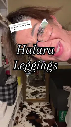 Replying to @TrackTok You can see it. @Halara 