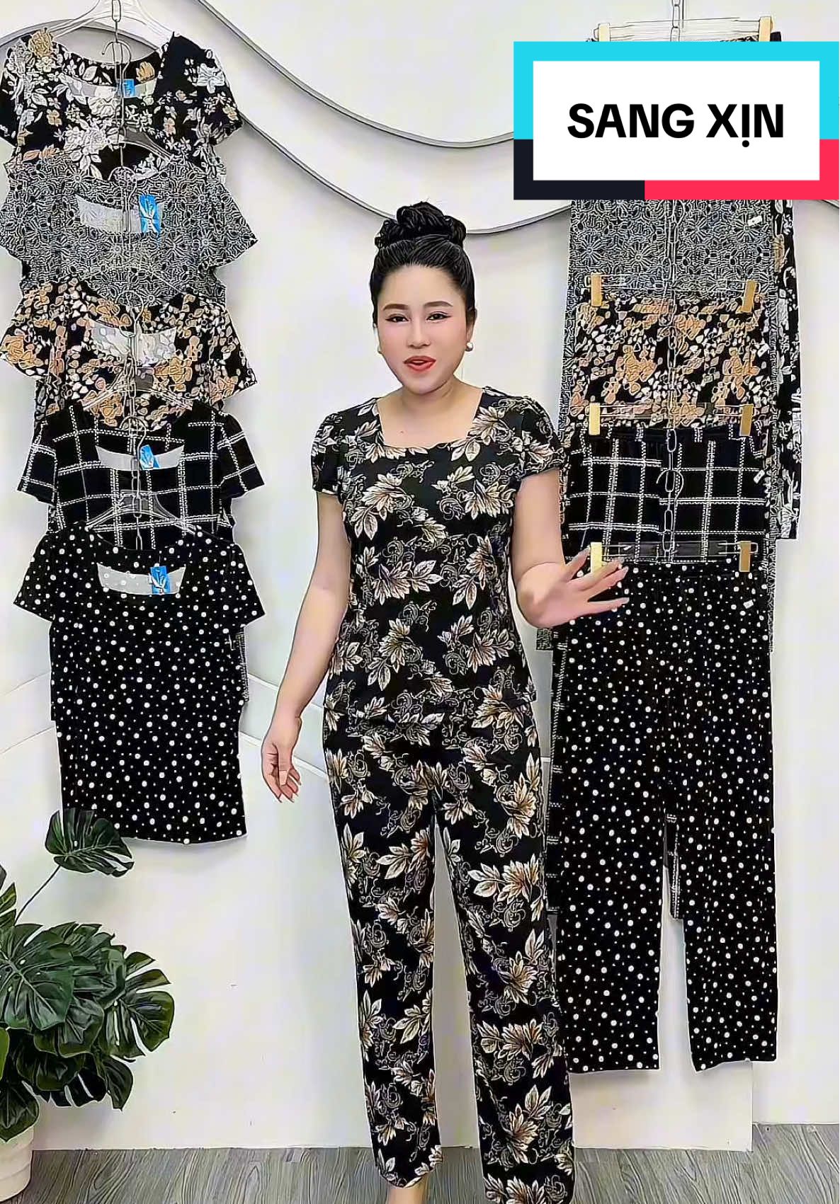 #đồbộxinh #đồbộtrungniên #thoitrangtrungnien #tuyếtnhungshop #ilovetiktok 