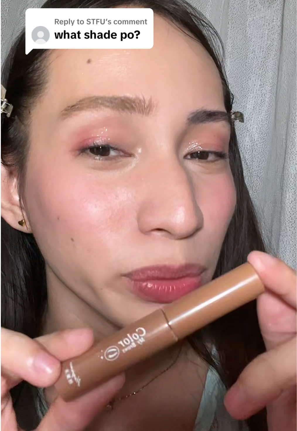Replying to @STFU Browgel affordable Tinted Browgel!  #tintedbrowgel #eyebrowgel #eyebrowmascara #tiktokfinds #BeautyTok 