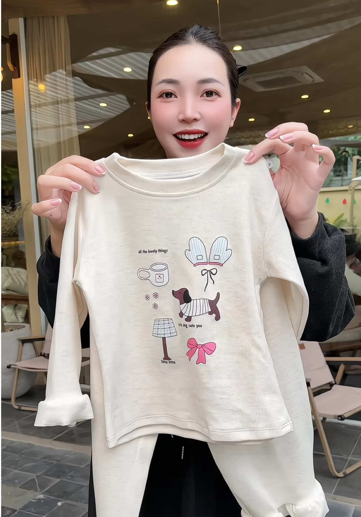 Bộ dài tay thu đông mặc nhà bé gái dễ thương điệu đà #meminmax95 #quanaotreem #bobegai #boquanaobegai 