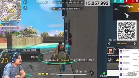 GYAN REACTION HACKER 🥵#freefire_lover  #foryou #trending #viral #fyp 