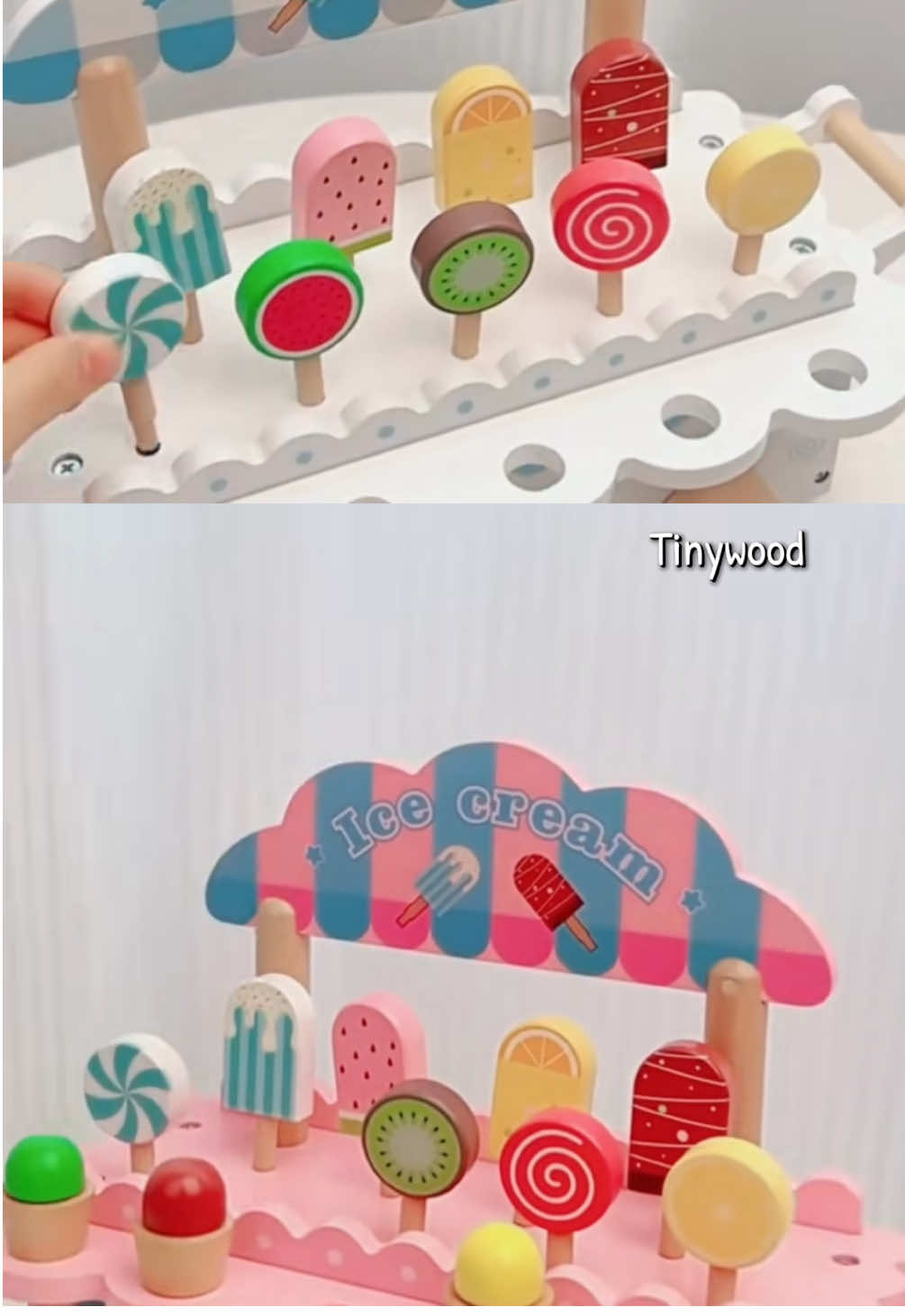 Đồ chơi xe bán kem cưng xỉu 😍#quachobe #dochoichobe #quanoelynghia #dochoixekem 