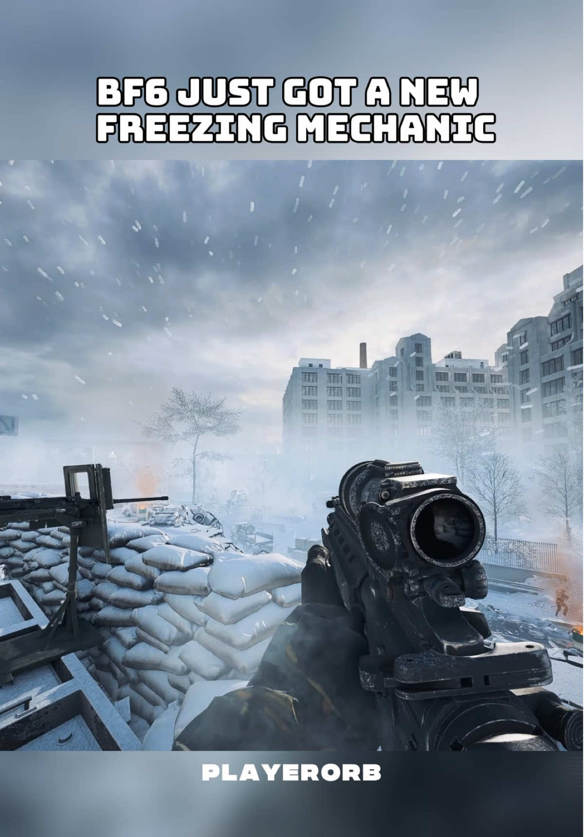 Battlefield 6 new freezing mechnic is insane 😱#Battlefield #Battlefield6 #fyp #GamingOnTikTok #battlefieldclips 