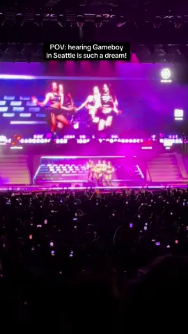 Gameboy in Seattle is such a bop! I am living for this concert! #katseye #seattle #gameboy #fyp #seattletiktok 