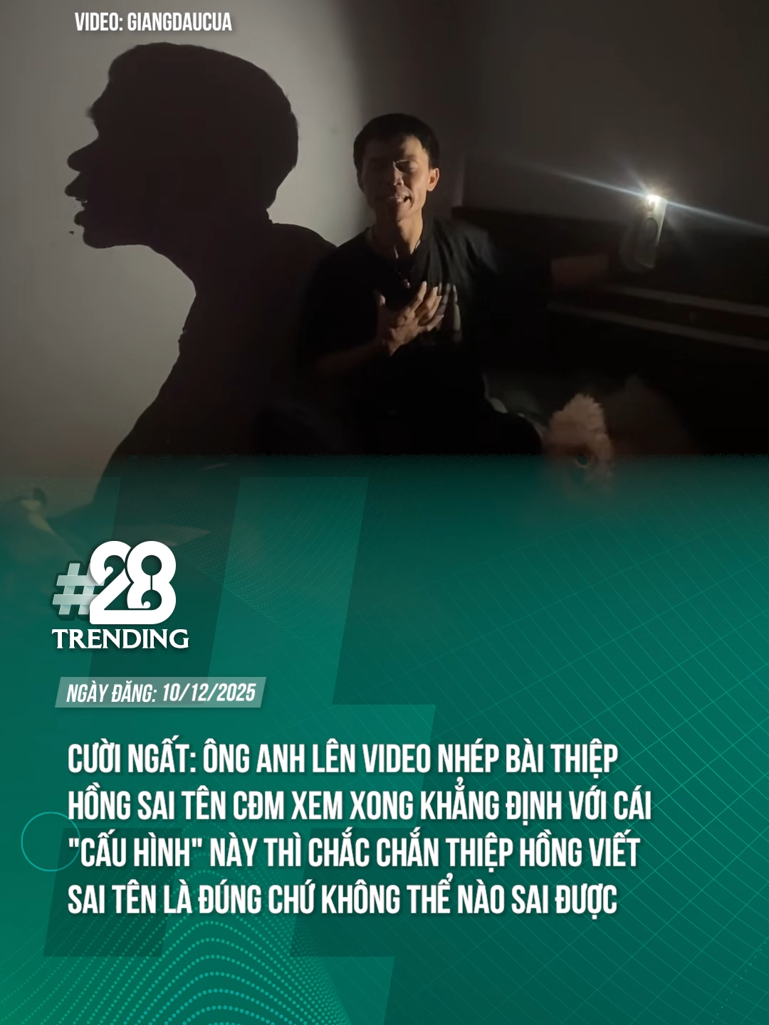 KHÔNG SAI VÀO ĐÂU ĐƯỢC #tiktokgiaitri #theanh28 #tiktoknews #theanh28trending