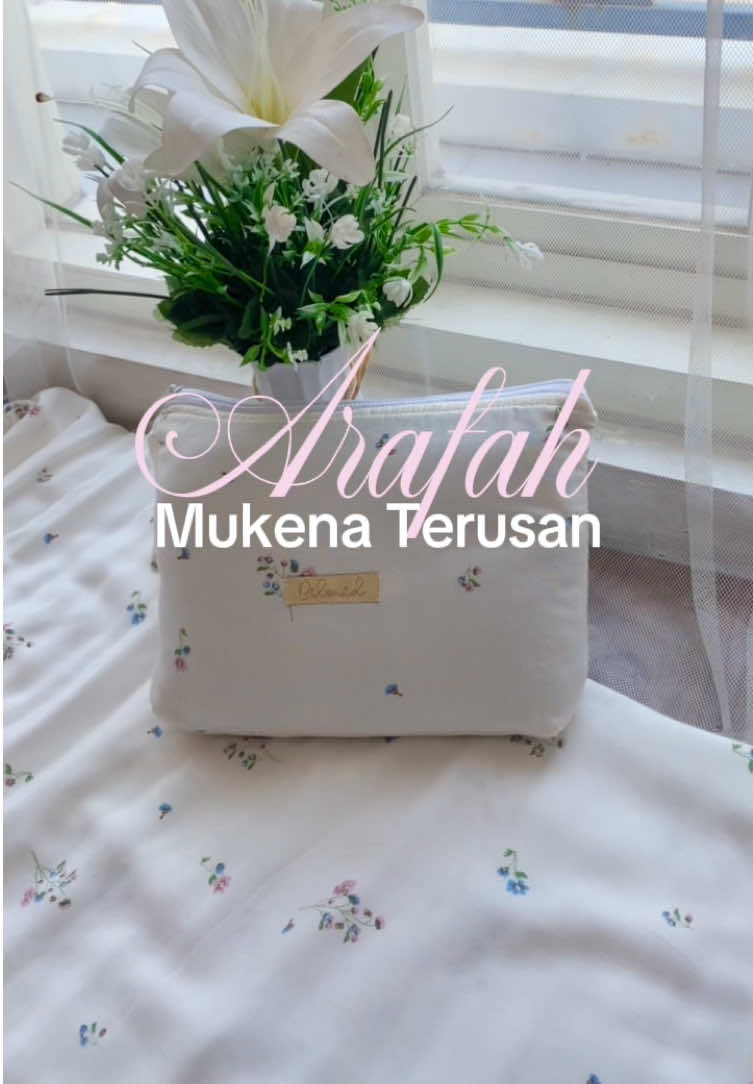 Mukena Terusan Jannat Series Arafa🤍✨ Masyaallah mukena putih best seller emamg secantik itu😍 Shop Now🛒🛍️ #fyp #foryoupage #mukena #mukenahcantik #bestseller 