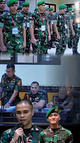 Pembacaan Tuntunan oleh Oditur Militer  Semua di PECAT. Made Juni dan singajuru penjara 9 tahun dan 15 terdakwa lainnya 6 tahun penjara. Dan denda yang harus di bayar 17 terdakwa sebesar Rp 544JT #fyp #viralindonesia #sidangtuntutan #justiceforlucky #trending 