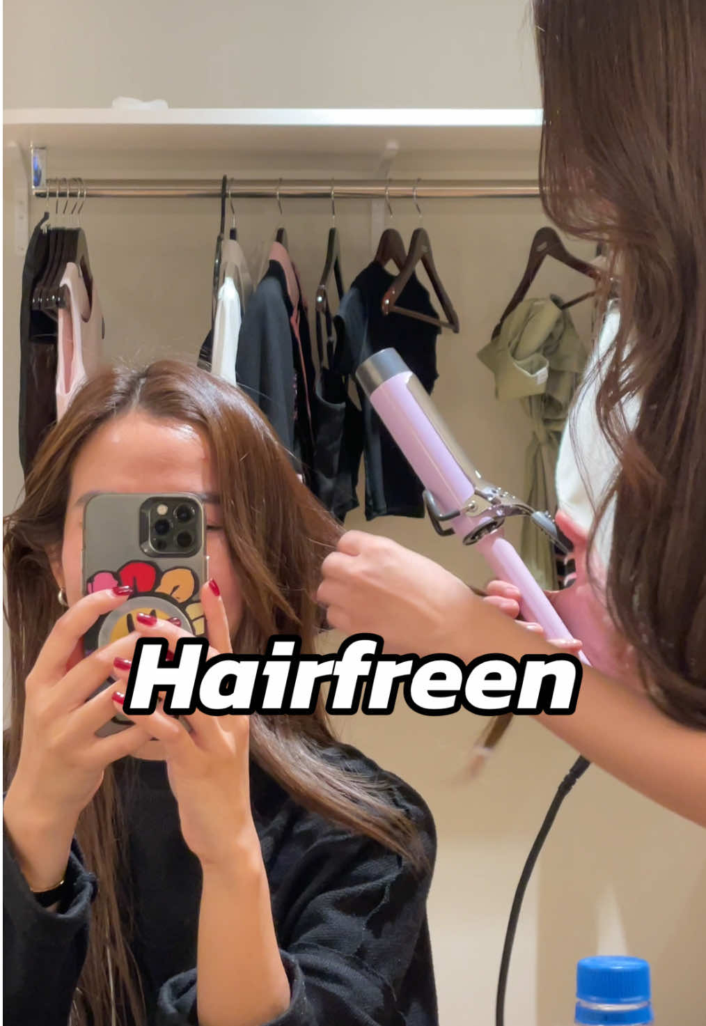 hairfreenทำผมให้hairfilmm ตำนานทำผมให้ช่างผม น้องเค้าจำได้ทุกขั้นตอนนะคะ #ฟรีนสโรชา #hairfreen #ฟรีน 