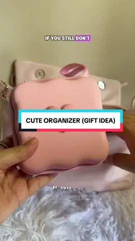 Cutest gift idea this Christmas. This organizer is durable, compact, and perfect for makeup, cables, or everyday essentials. Click the yellow basket. #giftidea #giftideas 