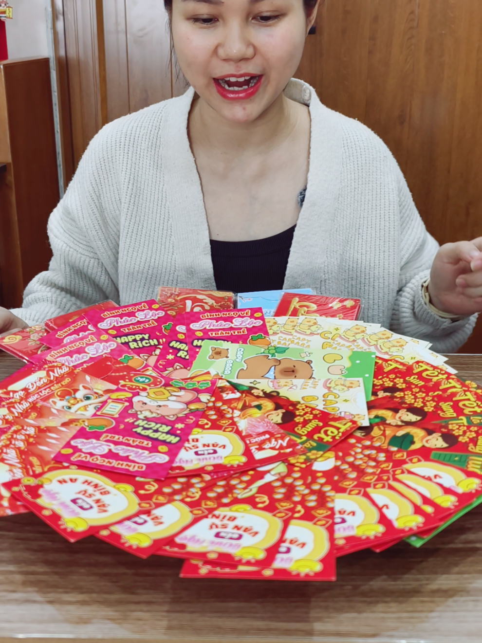 Bao Lì Xì Tết 2026 Bính Ngọ Hình Ngỗ Nghĩnh #lixitet #lixi #cotiennhaxinh 