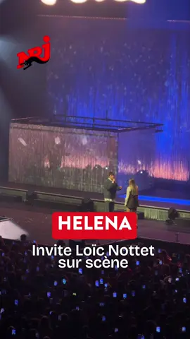 ✨ Helena nous à Forest National ✨ Pour son deuxième concert sold out, elle a offert à son public un moment magique : Après Pierre de Maere, c’est @loicnottet_officiel qui l’a rejointe sur scène pour interpréter « Monsieur Madame »… et c’était juste incroyable 🧡 #helena #loicnottet #concert #live 