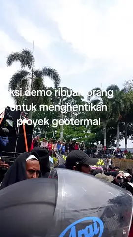 #savegedepangrango aksi demo tolak geotermal di tggl 10 desember