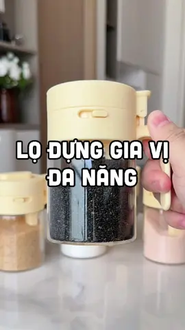 Lọ đựng gia vị đa năng có thìa 