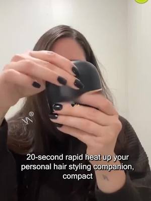 Mini-Haarglätterkamm ohne Kabel