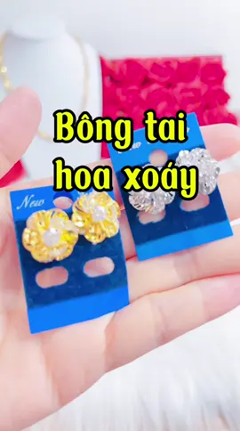 Bông tai hoa đính đá #orin #trangsuconline #xuhuongtiktok #bongtai #trangsuc #trangsucorin #phukien #thinhhanh24hqua