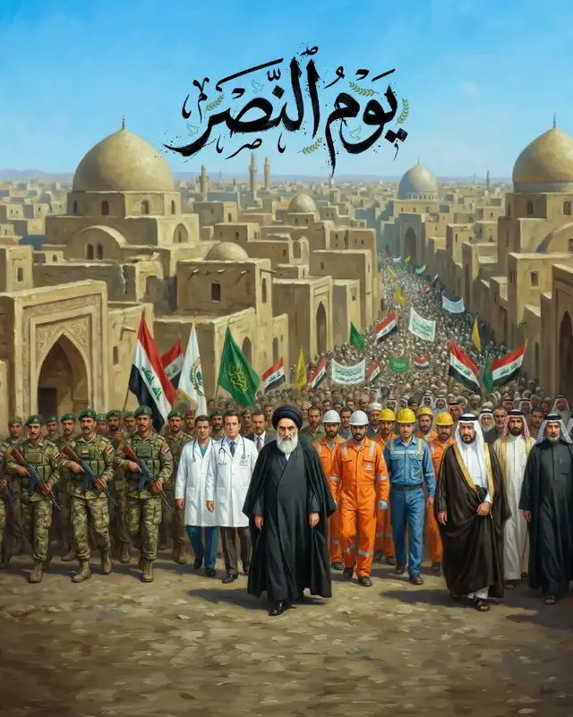 #كربلاء24  #يوم_النصر_العظيم🙏🏻  #المرجعية_الدينية_العليا  #العراق🇮🇶❤️  #حشدنا_المقدس 