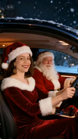 Passeando com Papai Noel. #feliznatal #paz #amor #trend #fyp 