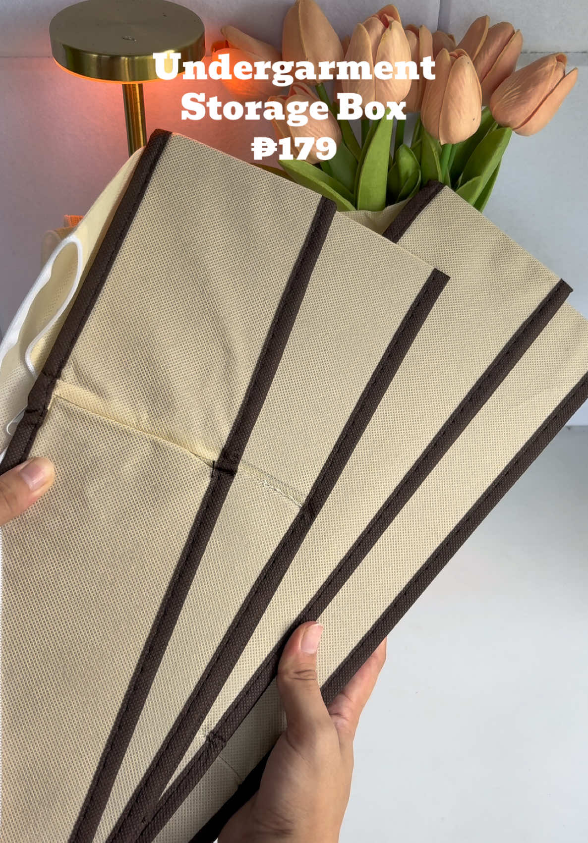 Undergarment Storage Box #storagebox #underwearstorage #storageorganizer #organizer #organizerideas 