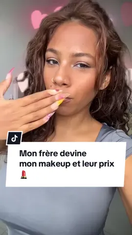 Mon frère devine mon makeup et leur prix💄 @𝓜𝓪𝓮𝓵𝔂𝓼 @A2G97k  #makeup #devine #frere #jeu #prix 