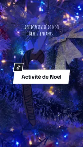 Un peu de carton, du ruban et on personnalise des noules de Noël et autres décorations avec ses enfants😍 #activité #noel #maman