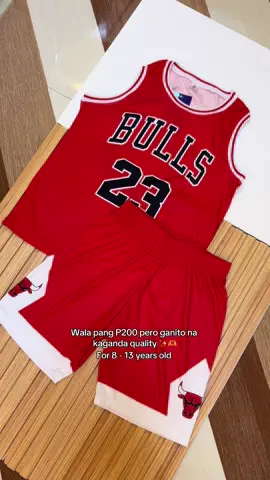 Ang gaganda ng Jersey sa shop na to! Highly Recommended✨ Very affordable yet quality 💯 #jersey #kidsjersey #teensjersey #jerseyterno #bullsjersey 