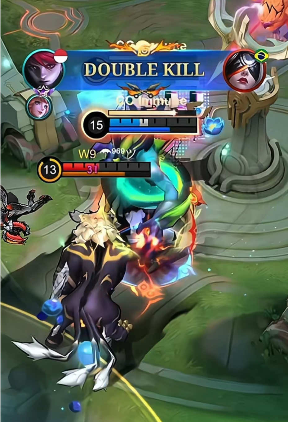 Gloo nya bantuin kill pharsa🗿 #mlbb #julianmlbb 