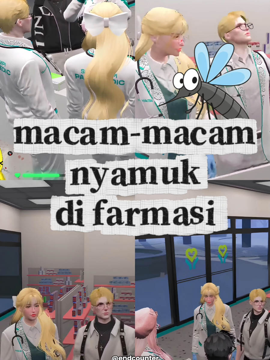 habis ini fogging ya bapak ibu farmasi, apa mau nambah nyamuknya?🧐🤣 yt: 🎥 masih batuk-batuk aqu (membership only) @Meongcit @yarenmalesduty #ilaalang #yaren #larenontop #satumimpiroleplay #gta5roleplay 