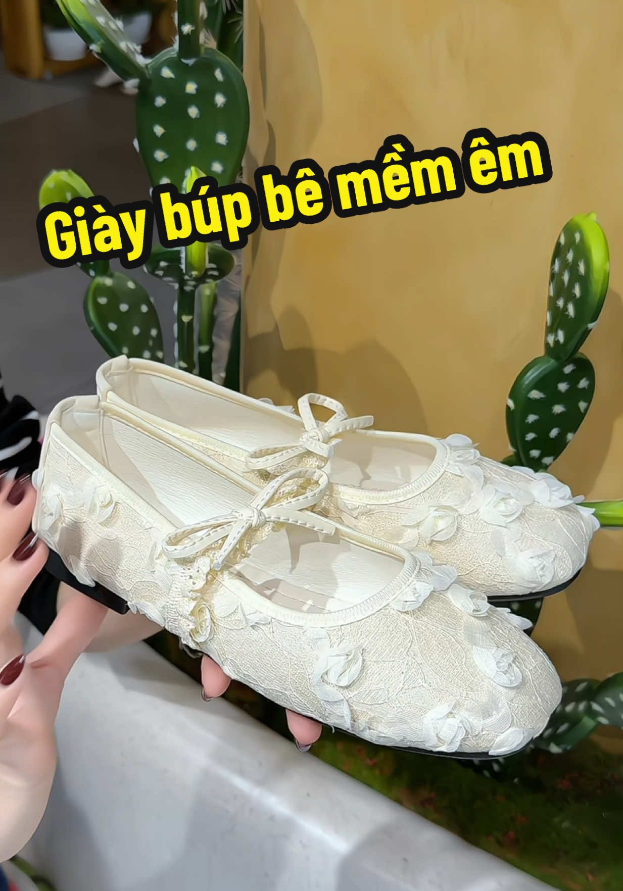 Giày búp bê mềm êm cho các nàng bánh bèo #giaybupbe #giaybetnu #giaynuxinh #giaybupbenu 