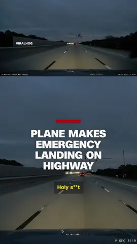 A newly released video shows the moment a plane hits a car whilst attempting a crash landing on I-95 in Brevard County, Florida. The driver of the vehicle was transported to a nearby hospital with minor injuries while the pilot and passenger were left uninjured, authorities told CNN affiliate WESH. #CNN #news