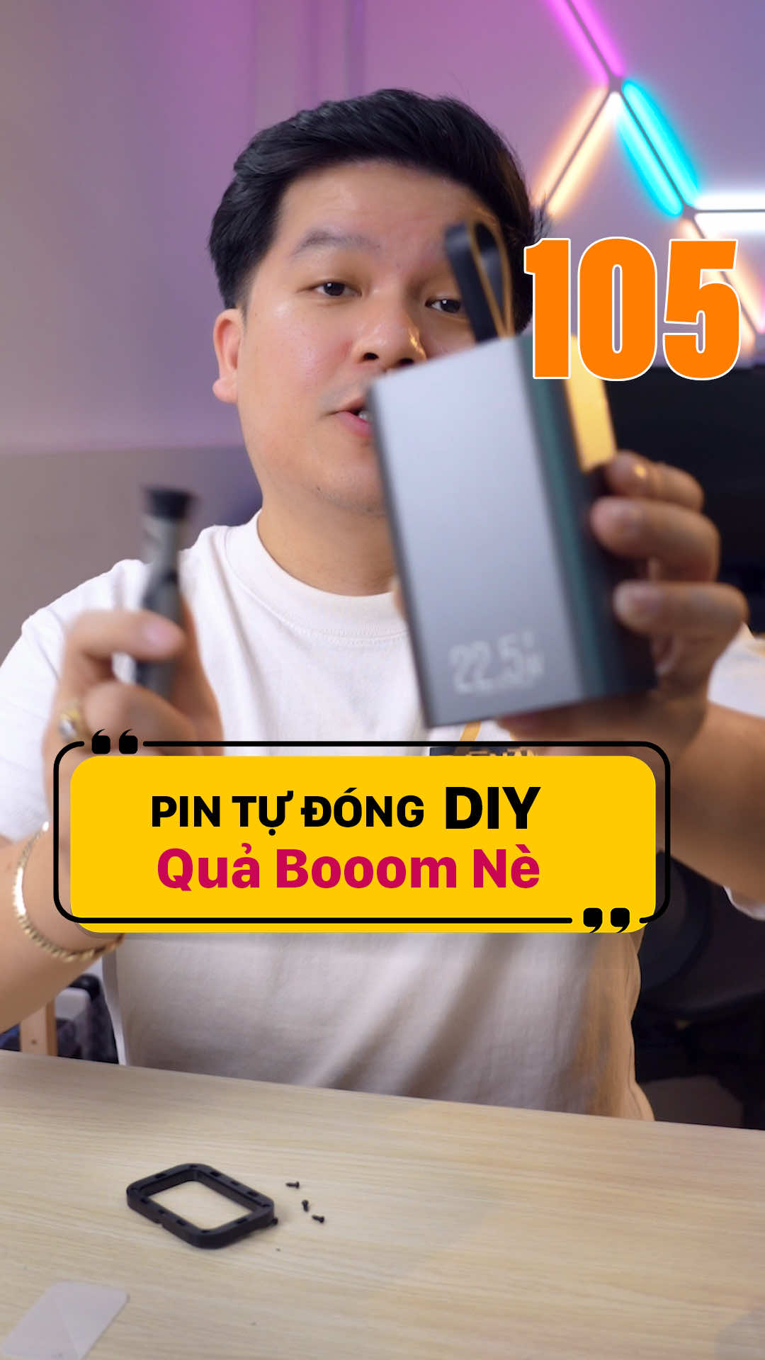 Mua Sạc Dự Phòng Tự Đóng hay là mua quả bơm no chậm. những sản phẩm liên quan đến sự an toàn thì không được tiếc tiền mà ham rẻ nhé ! ---- Duy Vũ Check Var #pintudong #dongpin #sacduphongtudong #sacduphong 