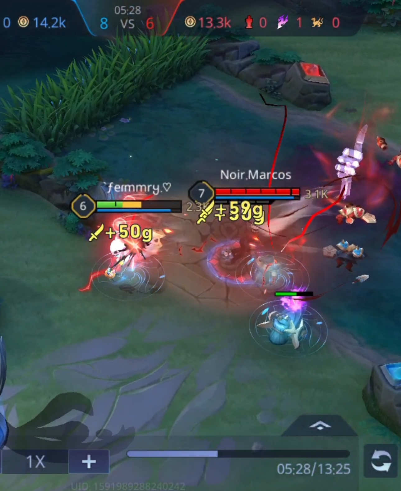 The way marcos luv u #Rov #คลีปRov #rovth