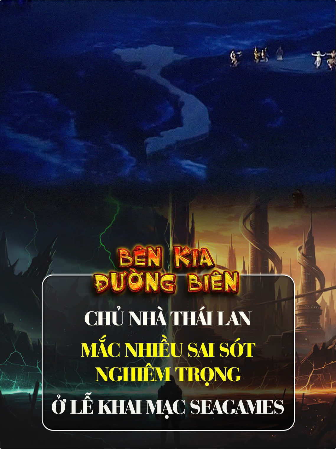 Chủ nhà Thái Lan liên tiếp mắc những sai sót nghiêm trọng trong lễ khai mạc Sea Games 33. #thailand #vietnam 