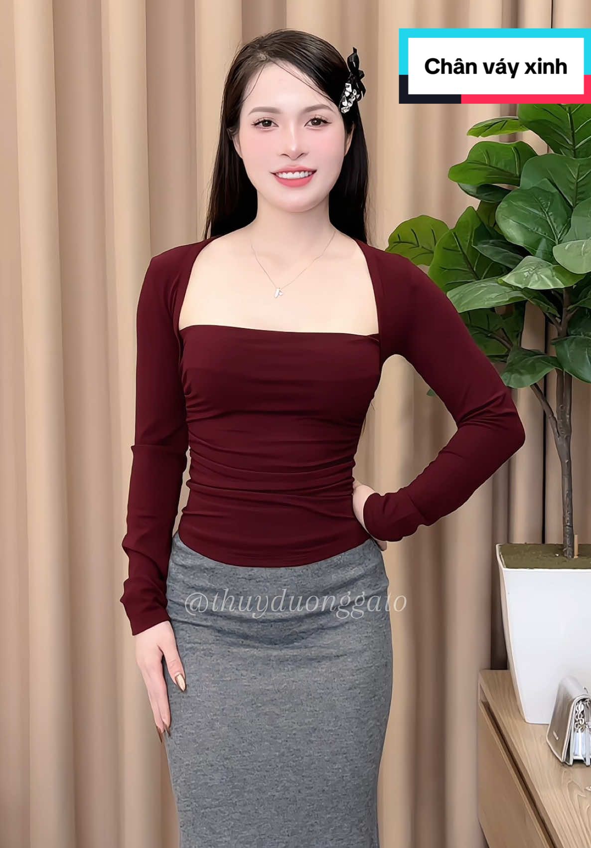 Chân váy siuu tôn v3 đây #duongoi #thoitranghottrend #chanvaydai #chanvayduoica #chanvaylen 