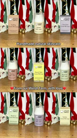 The little gifts that make a big impression 🐐❤️✨ #chucklinggoat #christmas #giftidea #giftguide #naturalskincare 