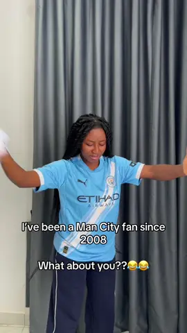 I’ve been a Manchester City fan for a long time