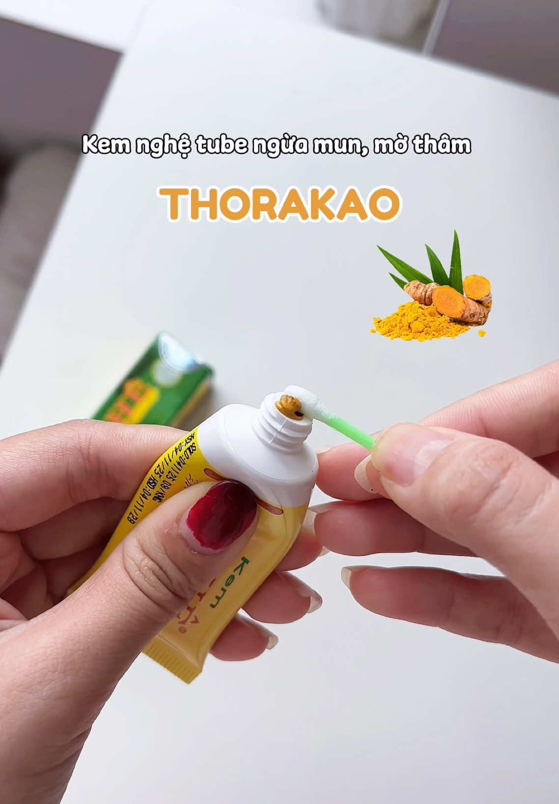 Kem nghệ Tube Thorakao giúp giảm thâm, dưỡng da nè cả nhà ✨ tuýp kem nghệ Thorakao #kemnghethorakao #thorakao #kemnghesangda #kemnghetubethorakao #kemnghe 