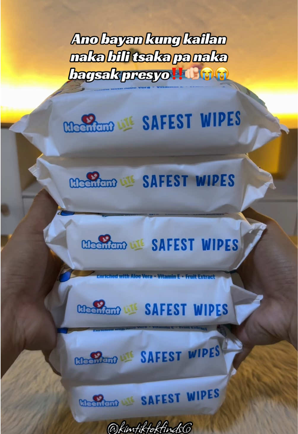 Mag hord na kayo habang naka bagsak presyo pa‼️😭😭 #kleenfant #kleenfantwipes #babywipes #unscentedbabywipes #tiktokmademebuyit 