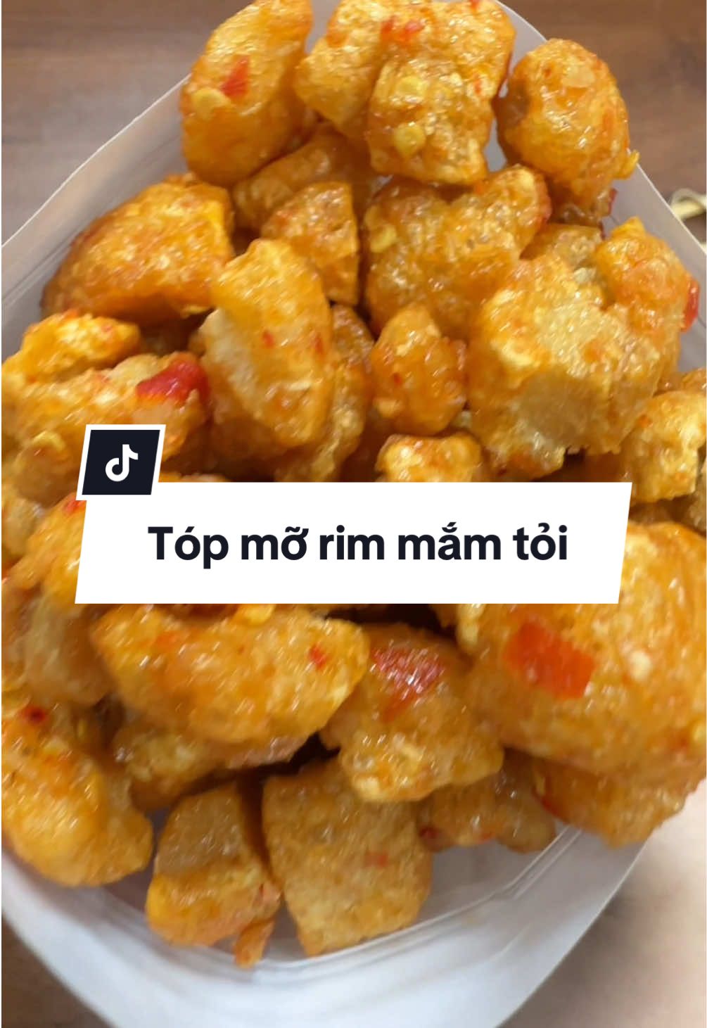 Má oi nó giòn rụm , tóp mỡ rim mắm tỏi ngon nhức cái lách #LearnOnTikTok #cobebican #topmo #topmorim #topmorimmamtoi 