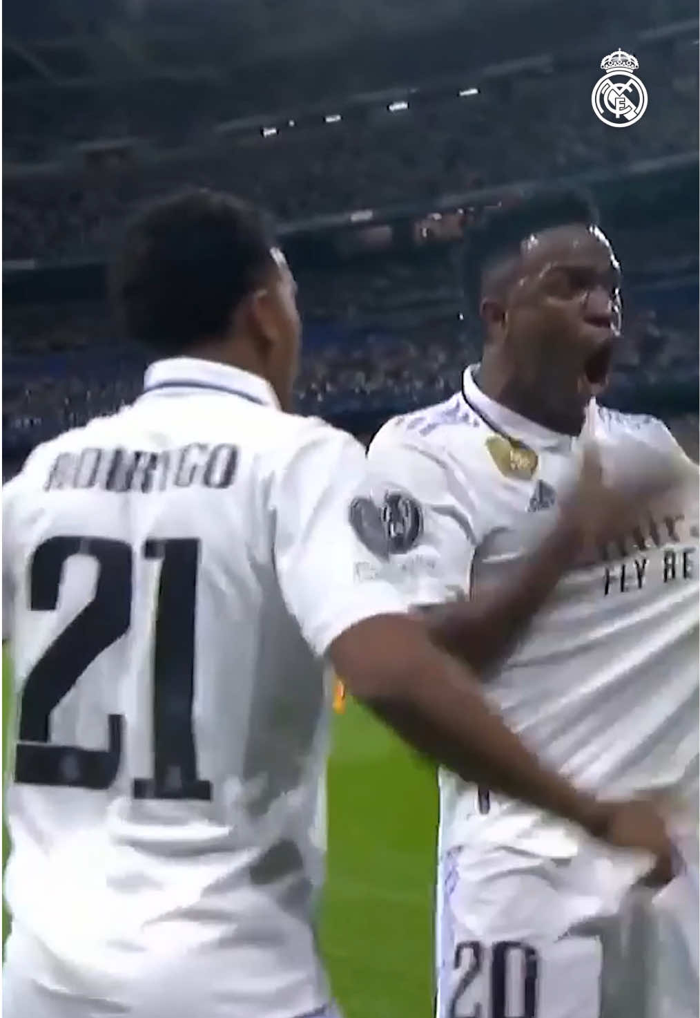 🎯 @Vini Jr. 🆚 Manchester City 🎯 #UCL #ViniJr #golazo 