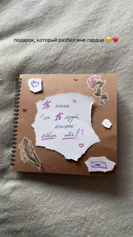 честно, мне никогда не дарили чего-то подобного, поэтому, когда я читала все эти письма, не посчитать сколько раз я смеялась и плакала🥹 спасибо! 