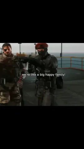 yeah big family but 'happy' is suspicious  #kazuhiramiller  #quietmgsv  #bigboss  #revolverocelot  #metalgearsolid 