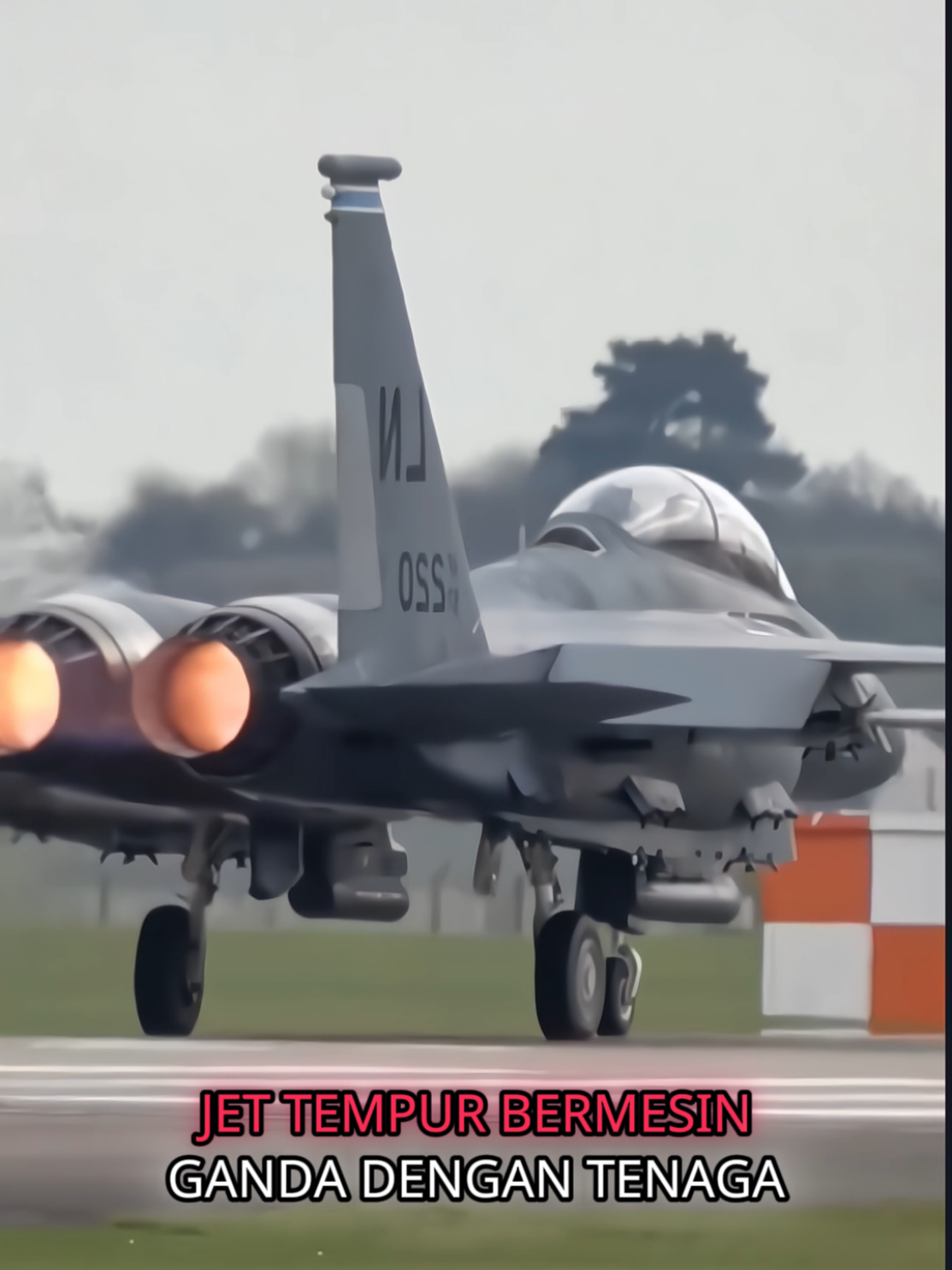 🔥 F-15E Strike Eagle Tenaga buas, panas nyata, dan kecepatan ekstrem ✈️