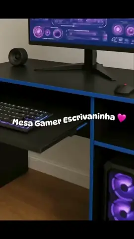 Mesa Gamer Escrivaninha Computador Notebook PC Escritótio Quarto Jogos Compacta Moderna Casa Cores#mesagamer #mesagamerparacomputador #mesagamerparaquarto #mesagamerescrivaninha #mesagamergrande 