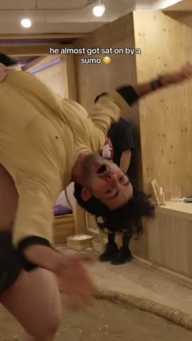 it was like trying to push over a wall  #kooksvlogs #japan 